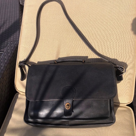 Coach Vintage Leather Briefcase - Picture 1 of 6